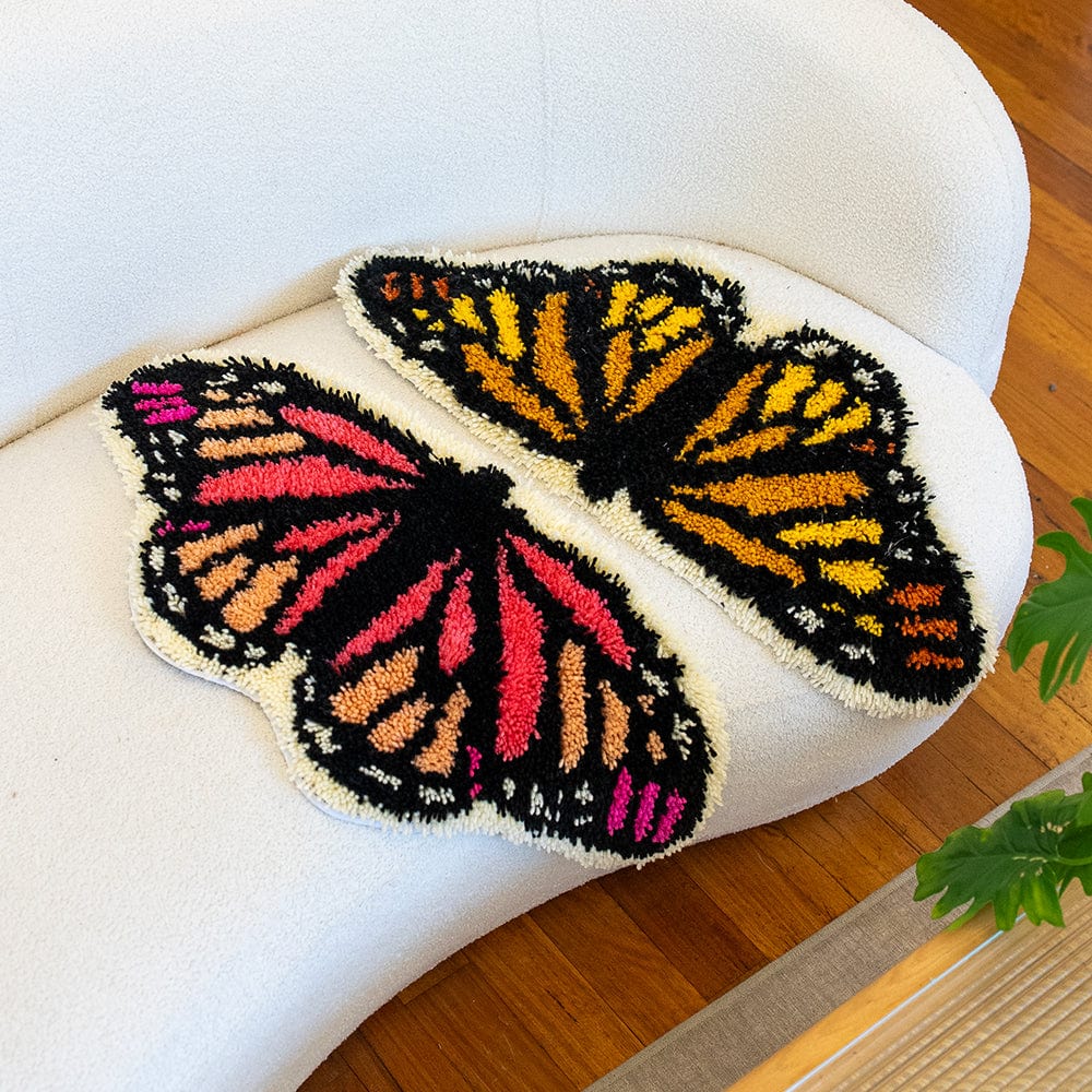 Sunset Butterfly - Rug Making Kit - Image 4