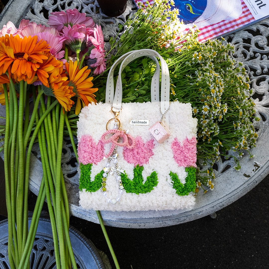 Pastel Tulip - Woven Tote Bag Kit - Image 3