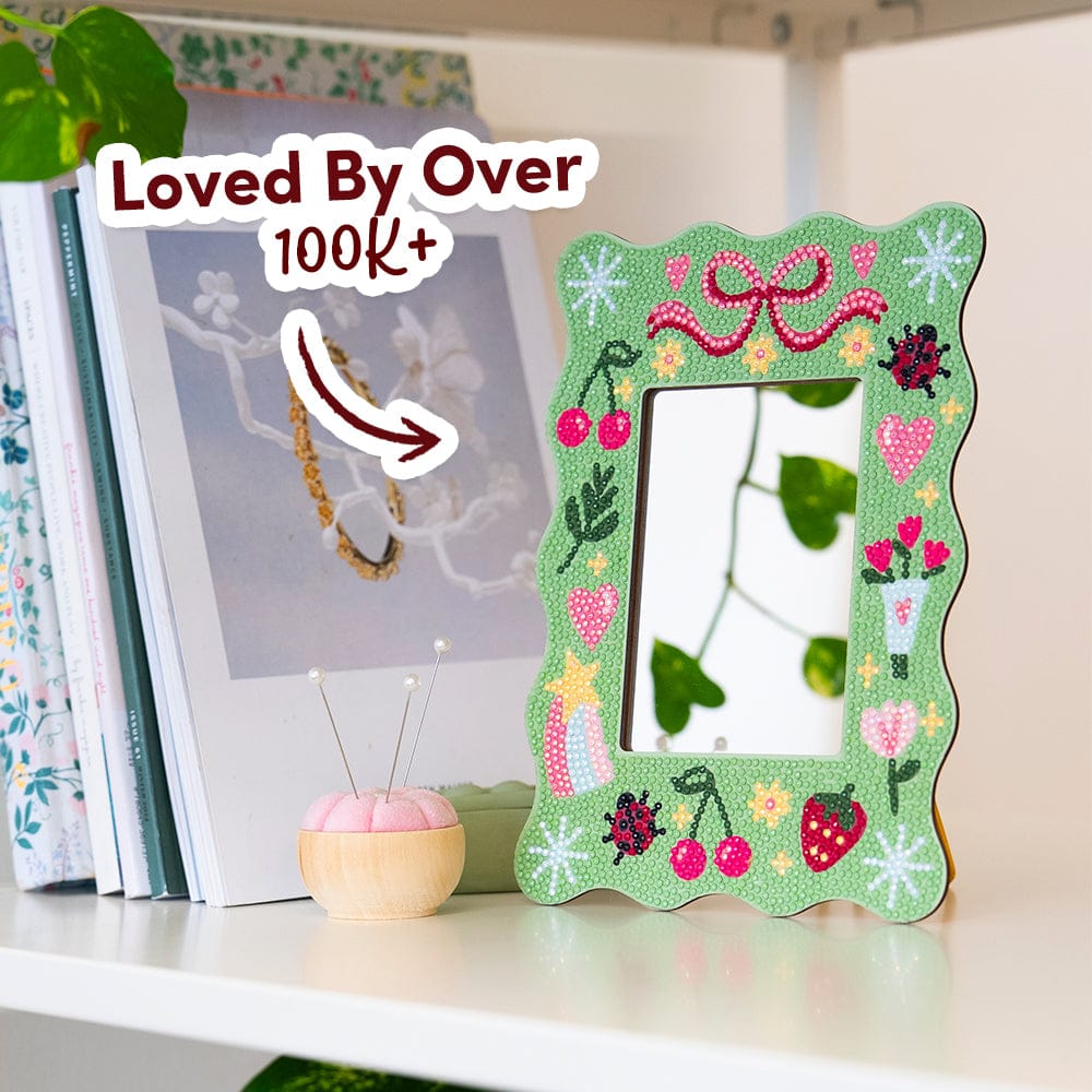 Tiny Treasures - Diamond Painting Mirror Frame Kit - Image 10