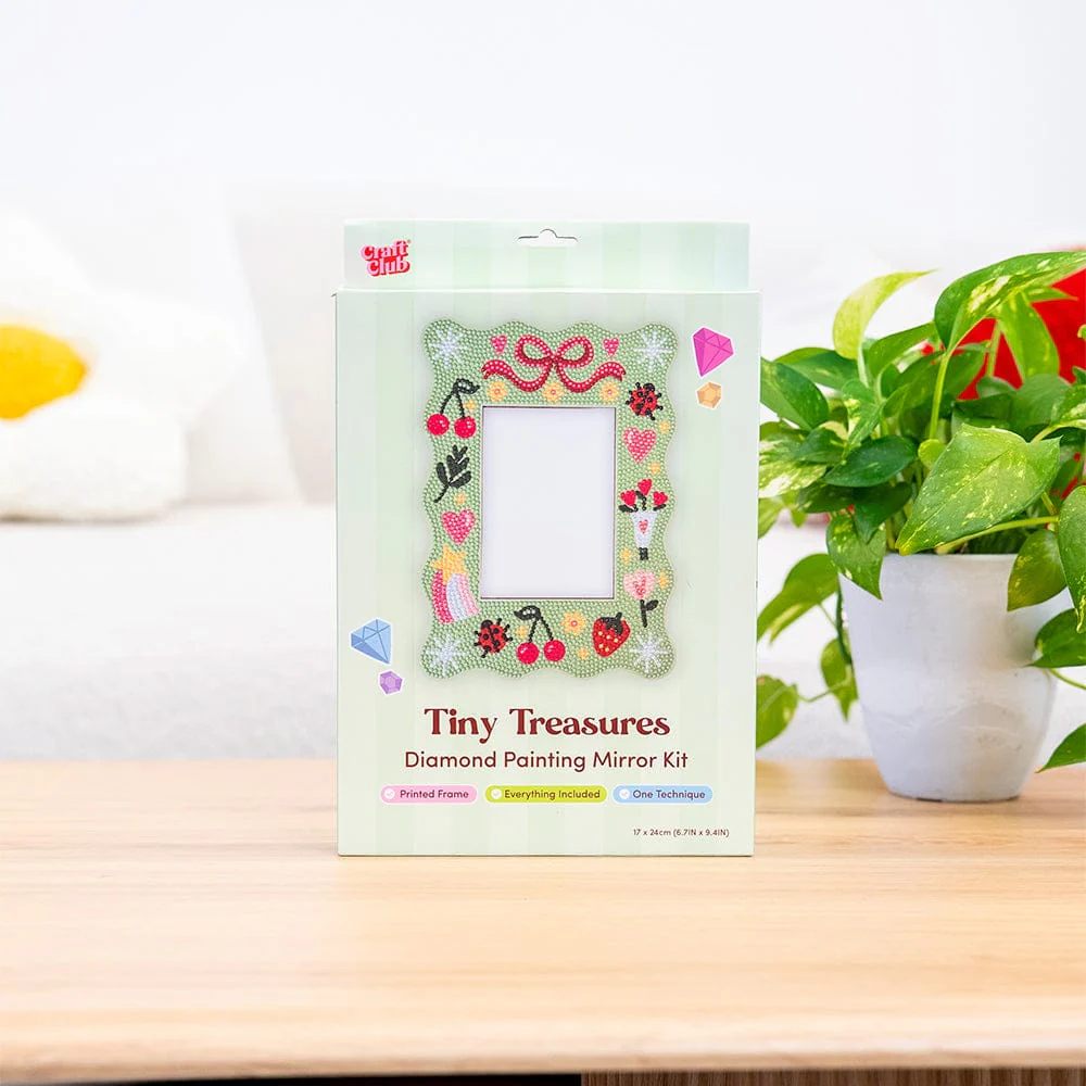 Tiny Treasures - Diamond Painting Mirror Frame Kit - Image 5
