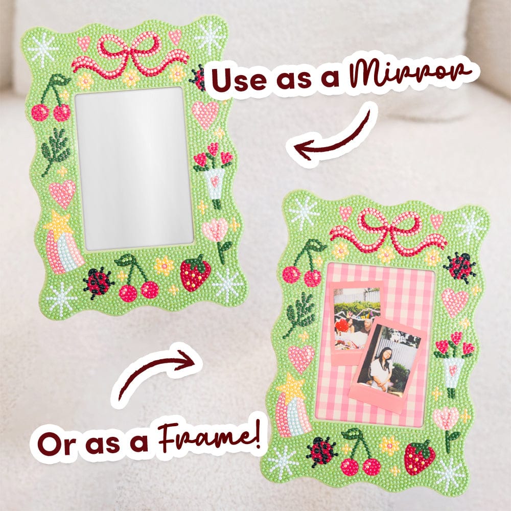 Tiny Treasures - Diamond Painting Mirror Frame Kit - Image 7