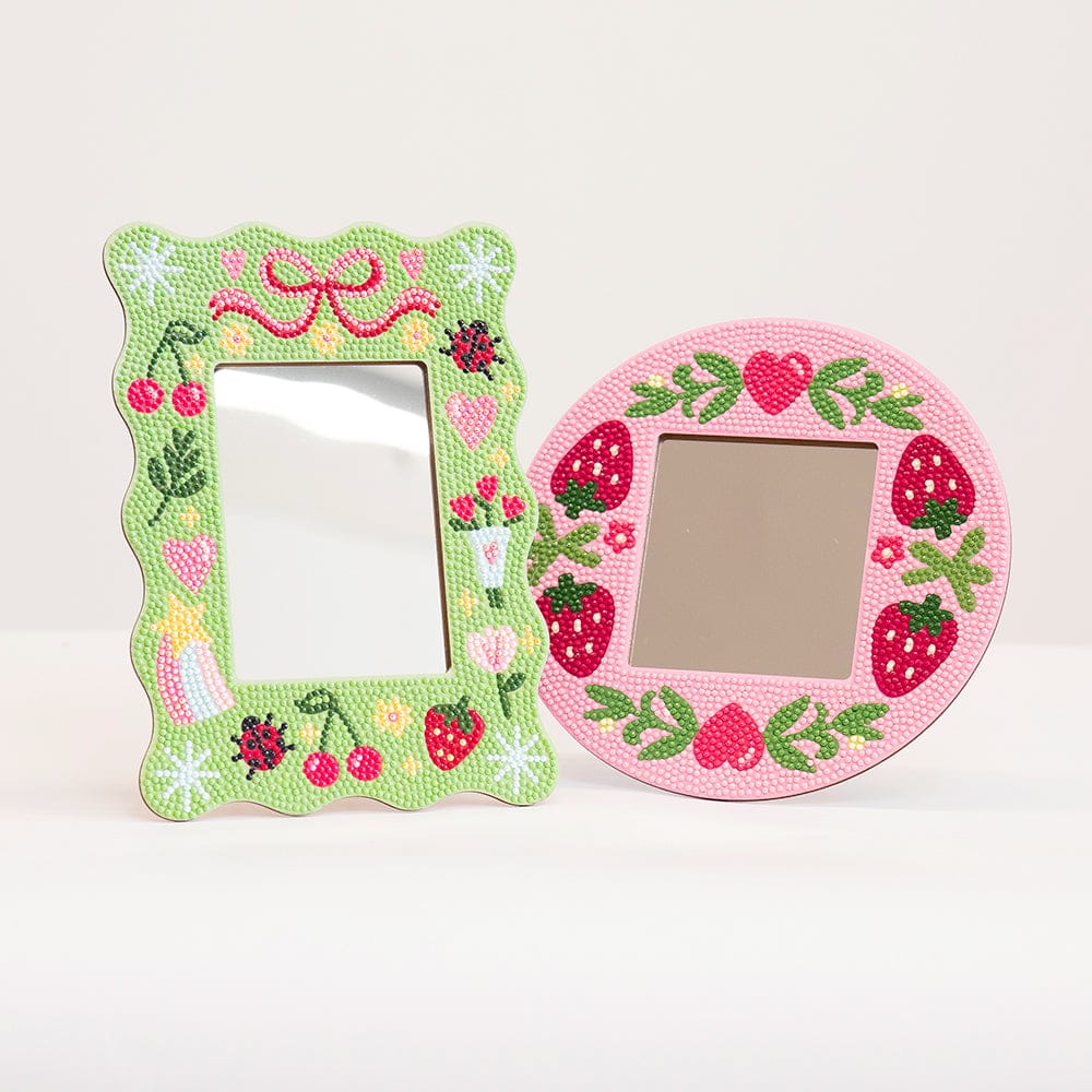 Tiny Treasures - Diamond Painting Mirror Frame Kit - Image 8