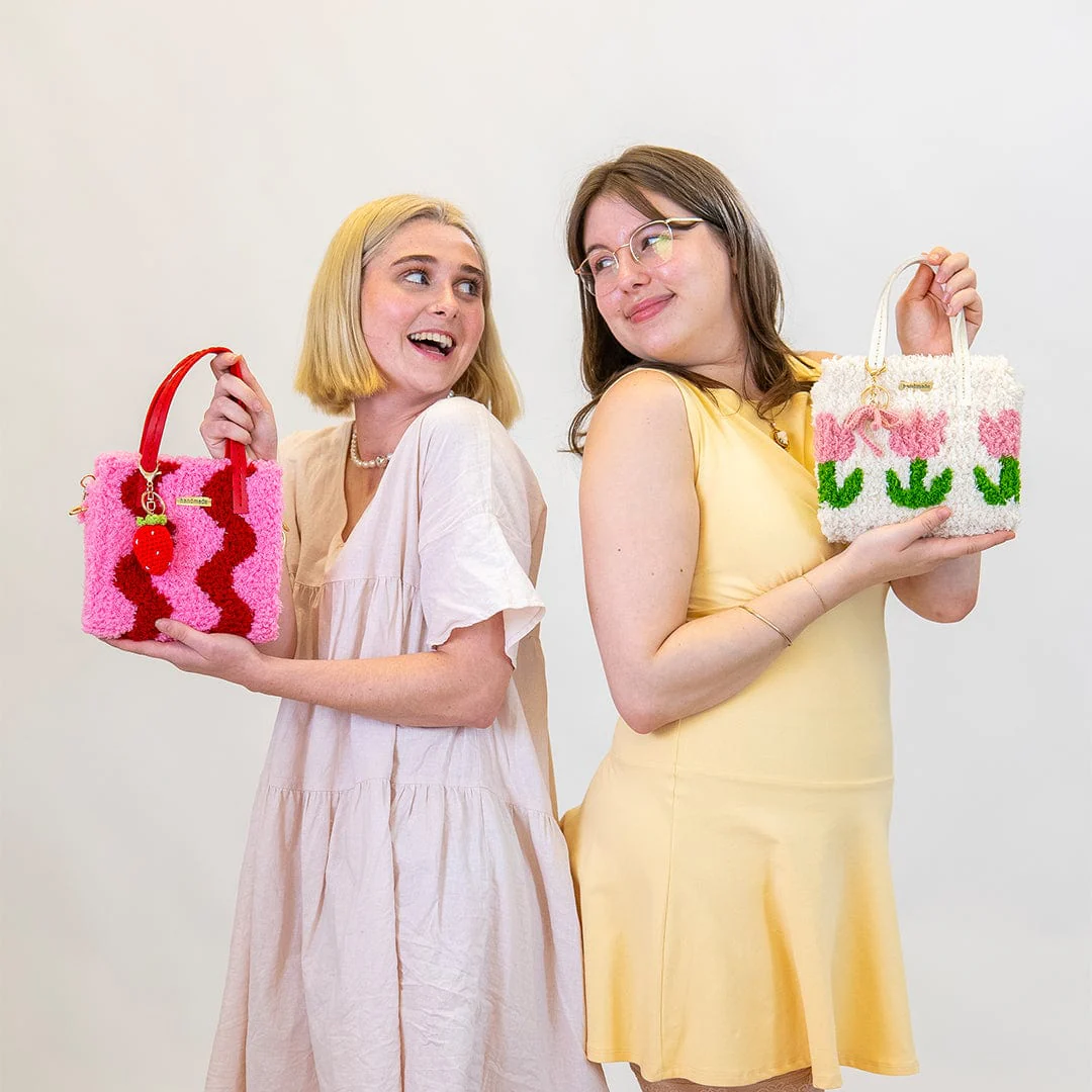 Pastel Tulip - Woven Tote Bag Kit - Image 11