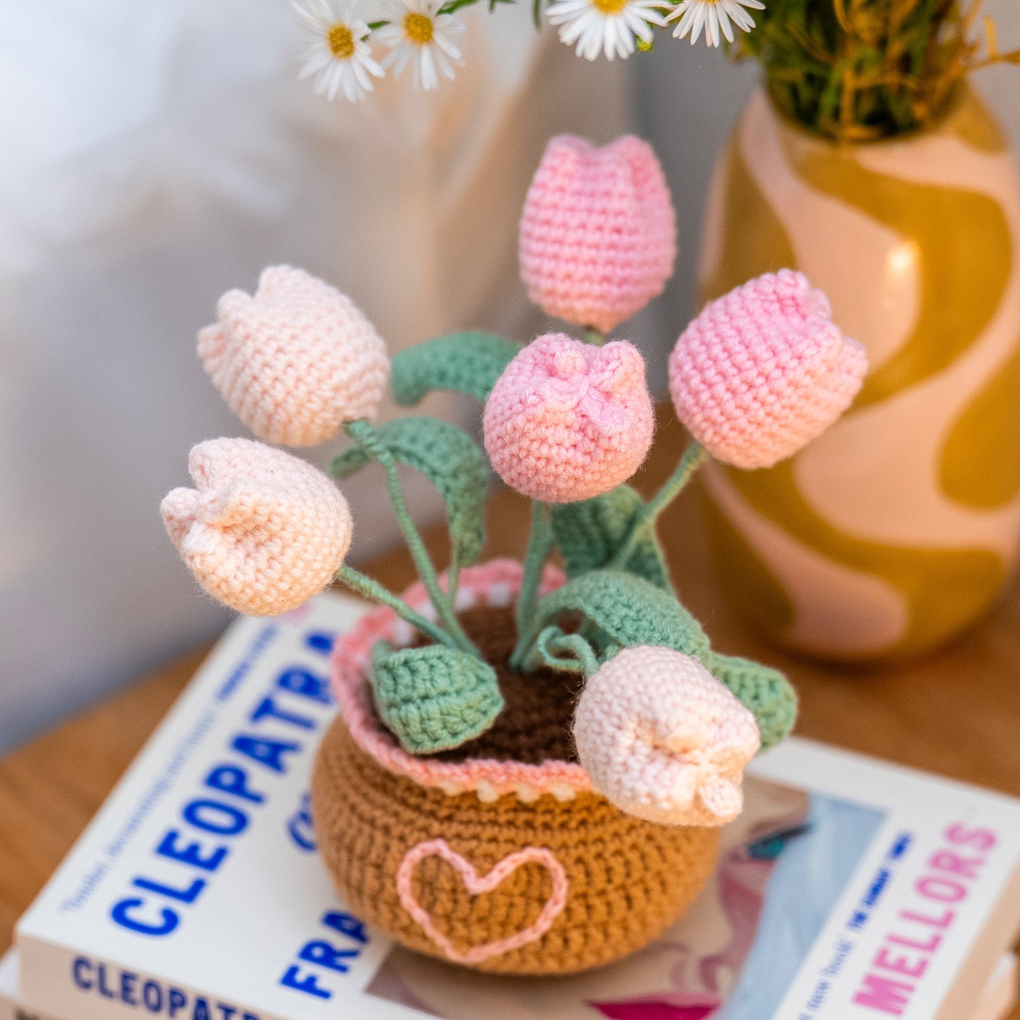 Tulip Pot - Crochet Pot Plant Kit - Image 2