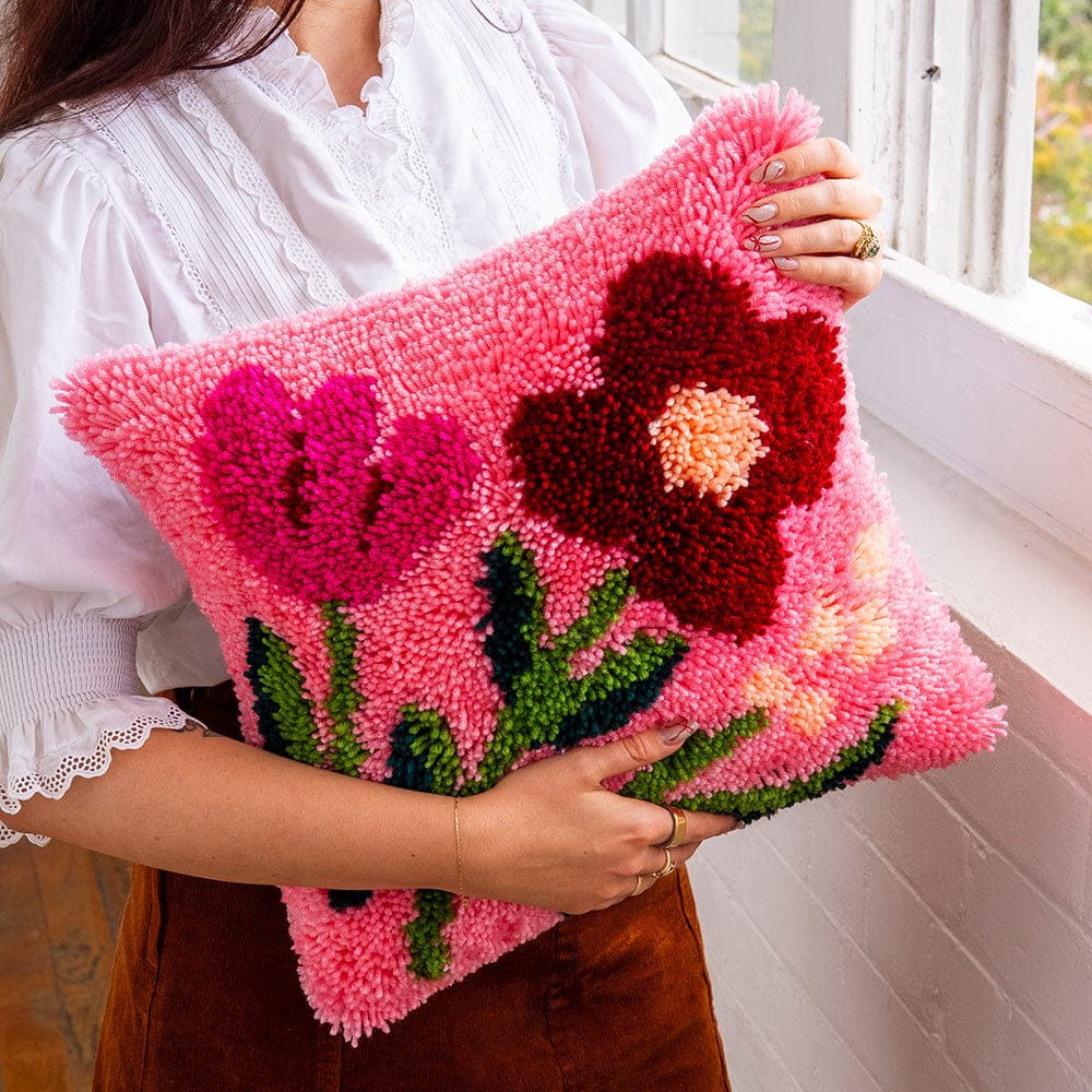 Wild Blooms Trio - Latch Hook Cushion Bundle - Image 11