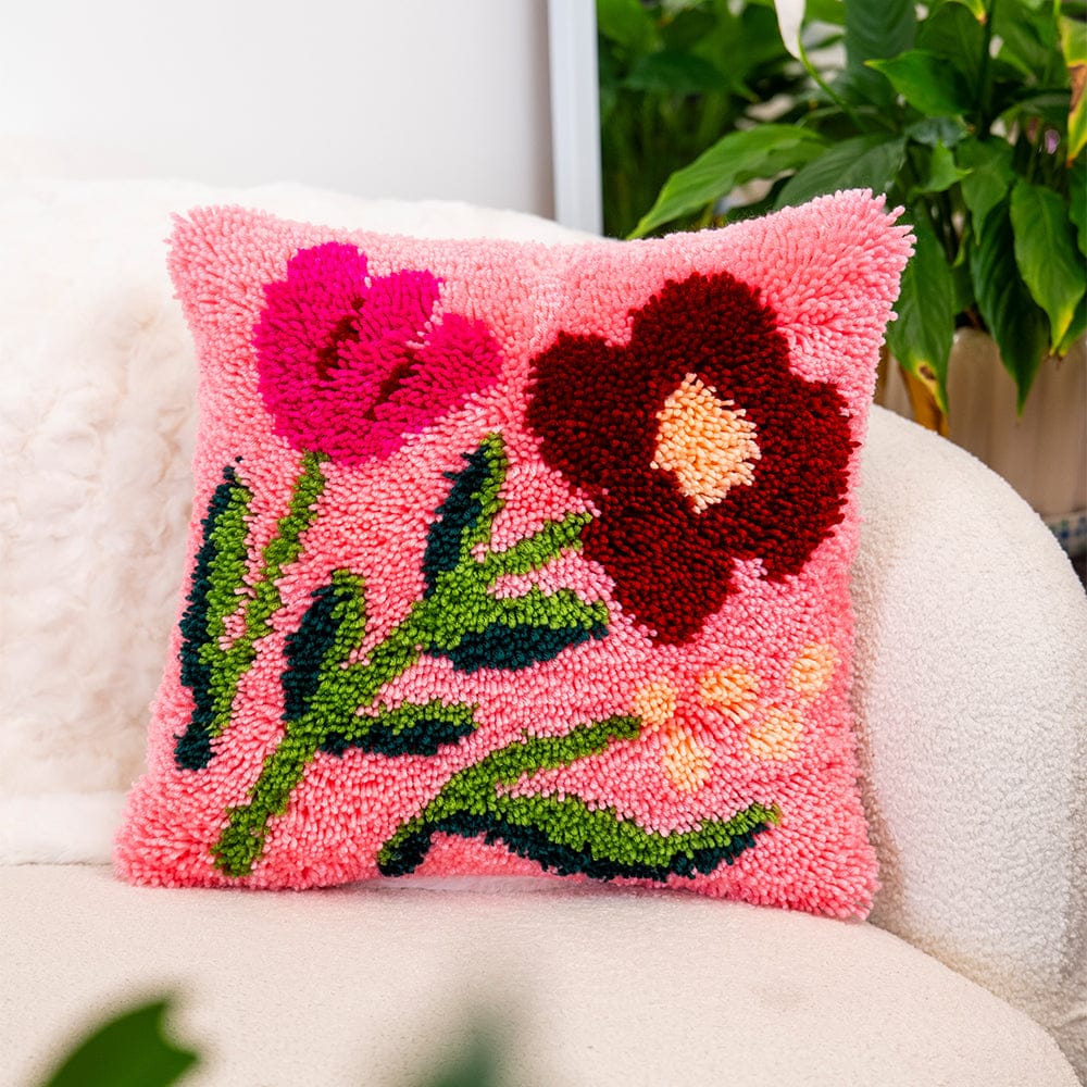 Wild Blooms Trio - Latch Hook Cushion Bundle - Image 12