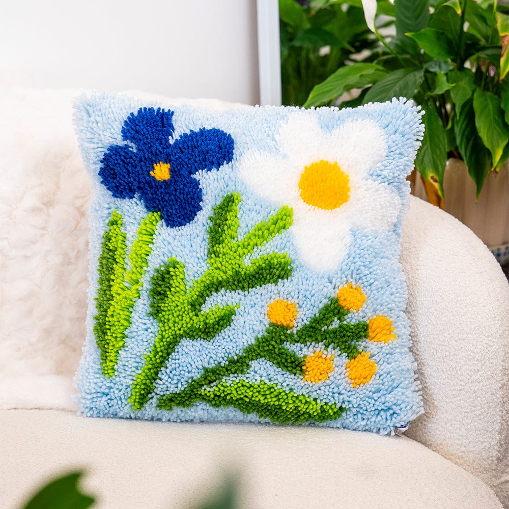Wild Blooms Trio - Latch Hook Cushion Bundle - Image 7