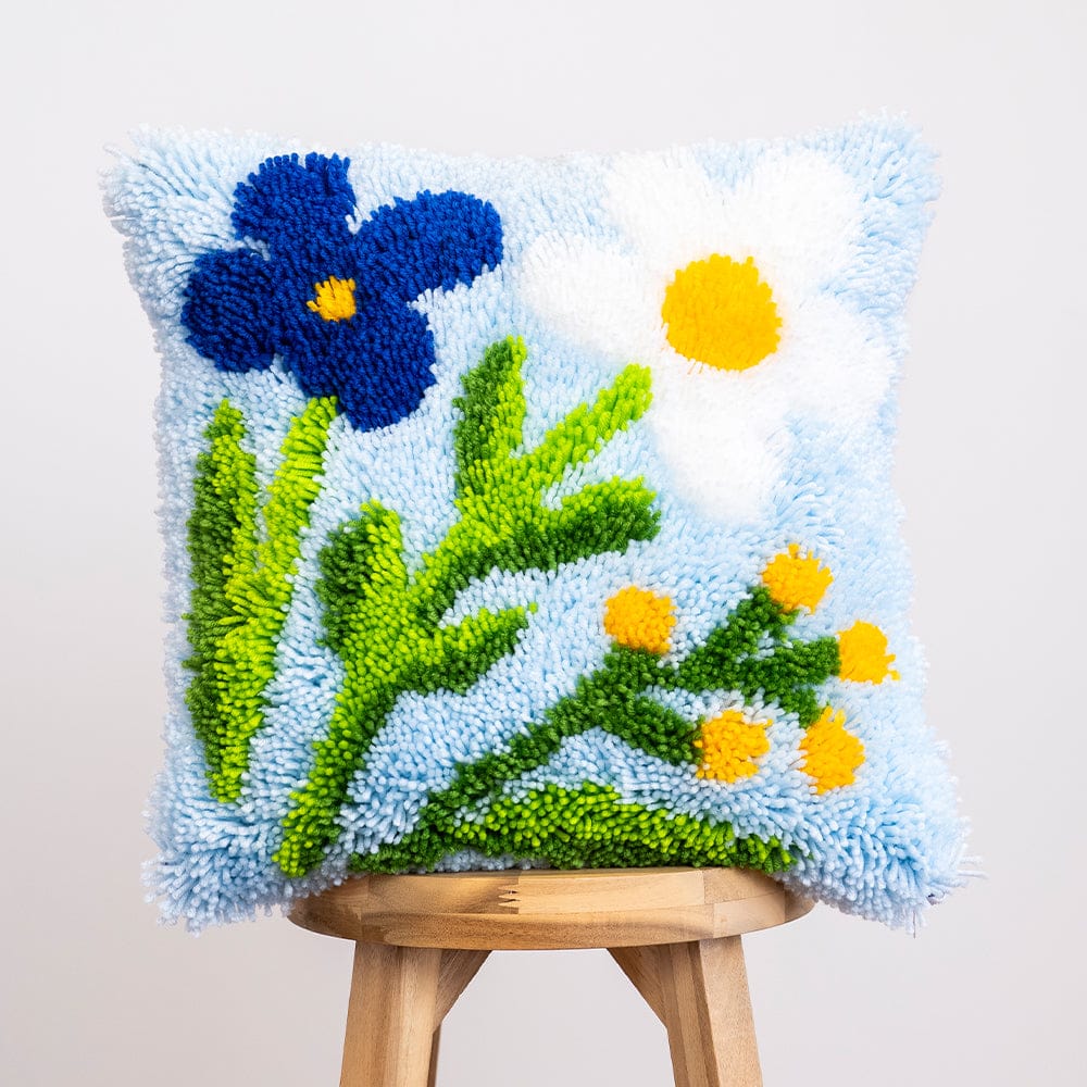 Wild Blooms Trio - Latch Hook Cushion Bundle - Image 9