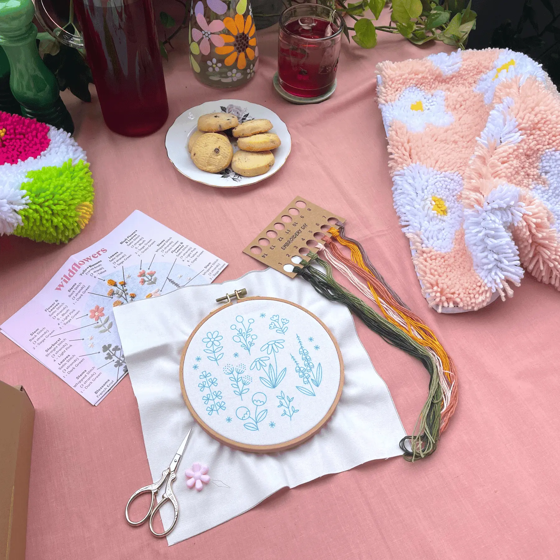 WILDFLOWER - Embroidery Kit - Image 7