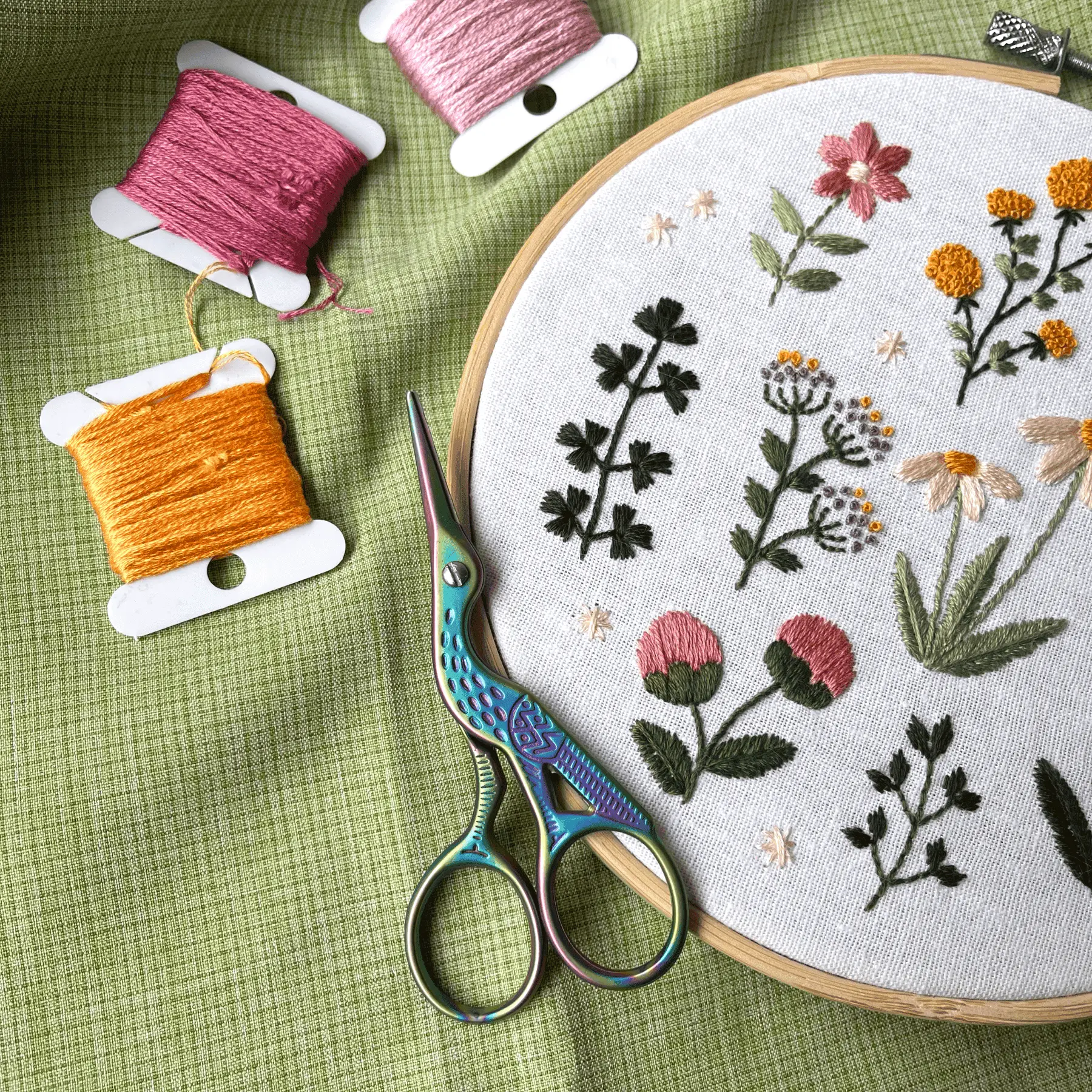 WILDFLOWER - Embroidery Kit - Image 9