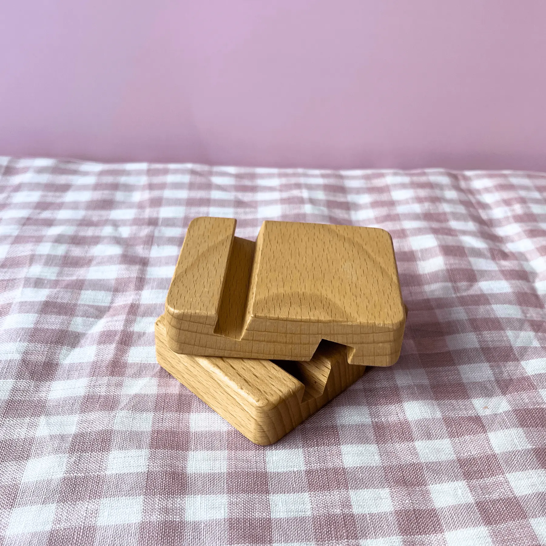 Wooden Block Stand - Image 4